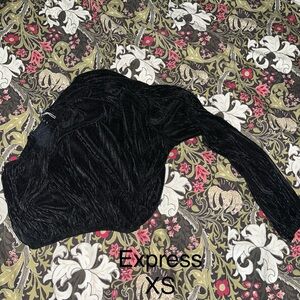 Express Black Women's Top